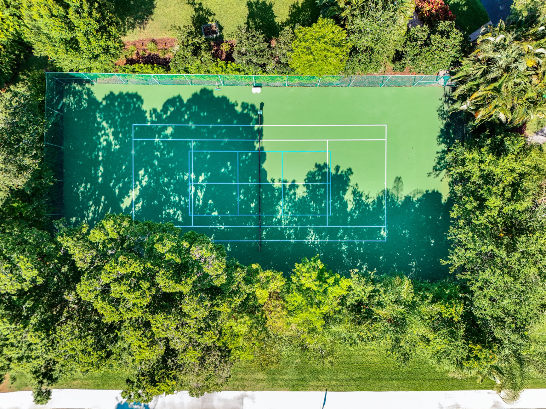 Cancha privada de tenis de Hyde Park